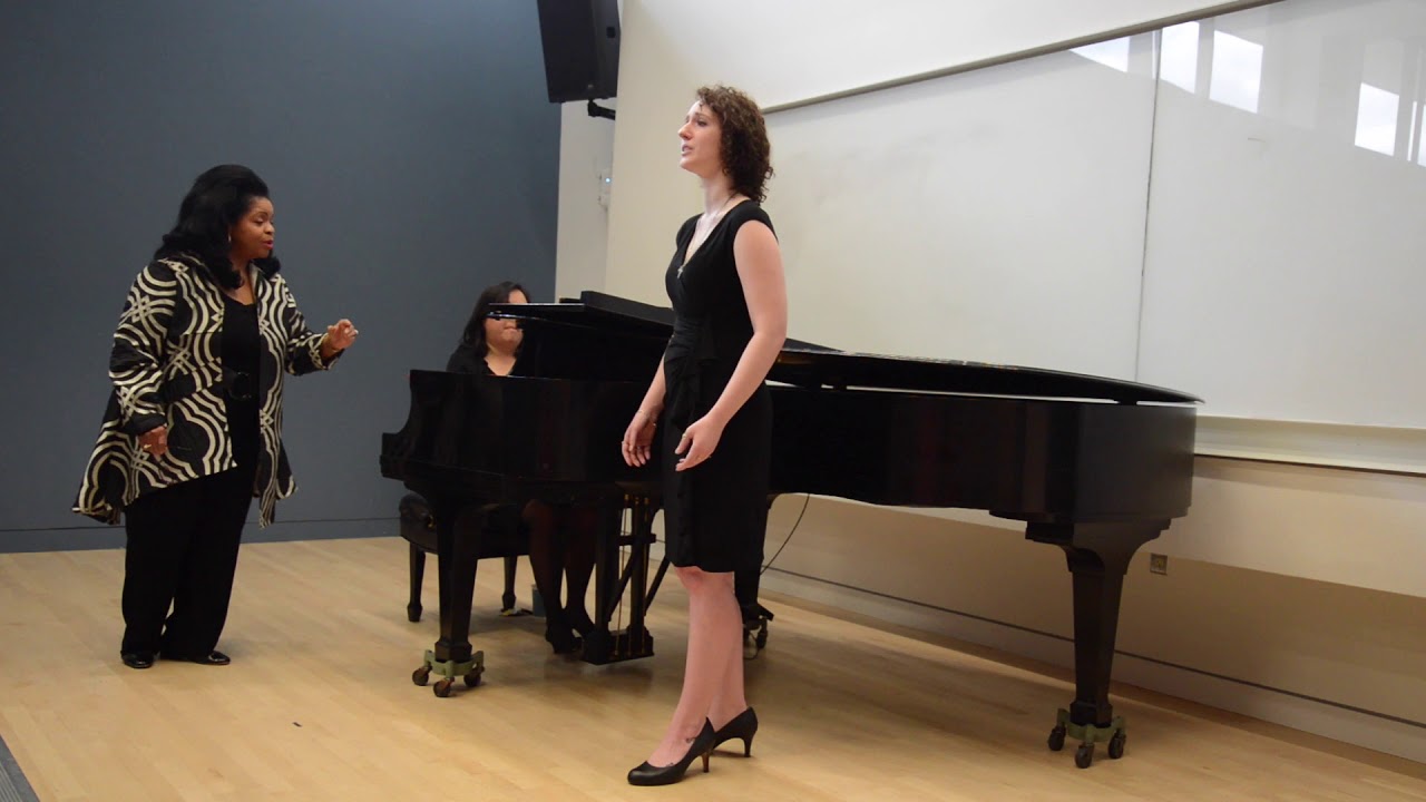 Masterclass 3, George Shirley Vocal Competition 2017