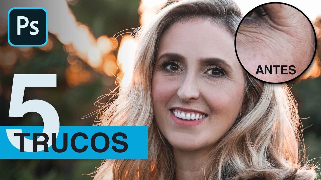 5 Trucos Para ELIMINAR Imperfecciones en Photoshop