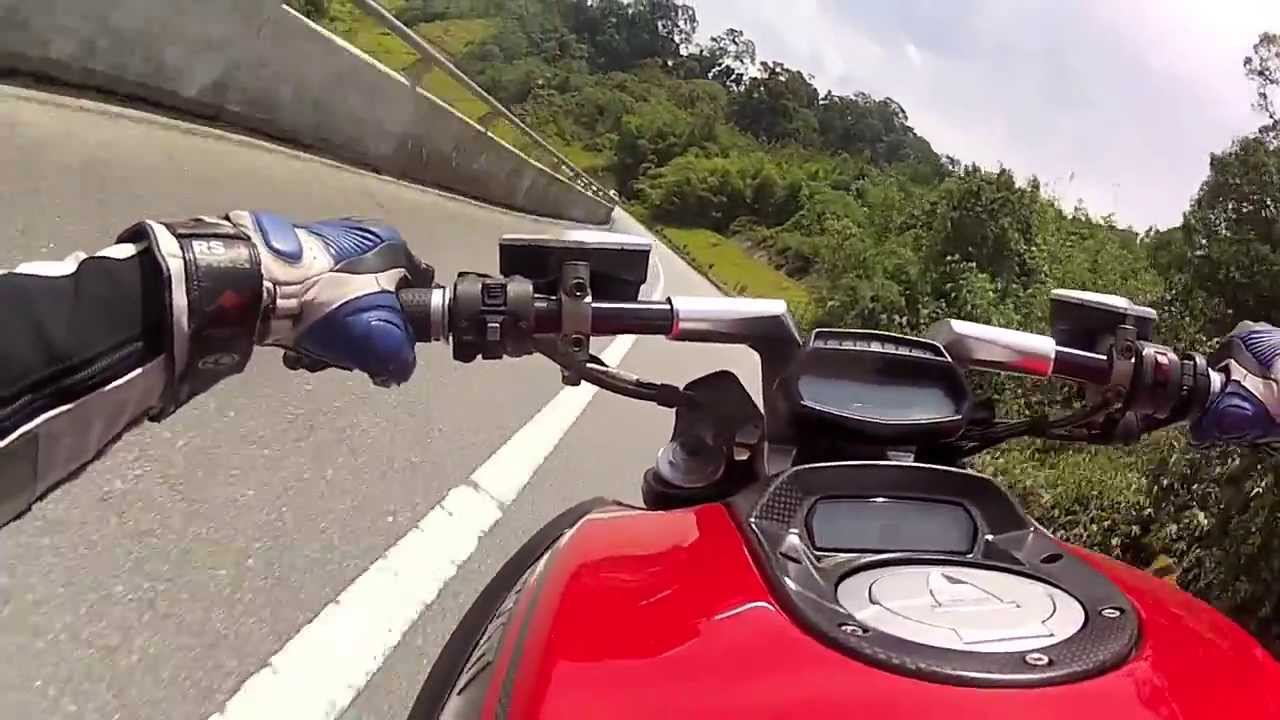 Ducati Diavel - top speed & high speed corner test @ Simpang Pulai HighWay & PosBetau HSC