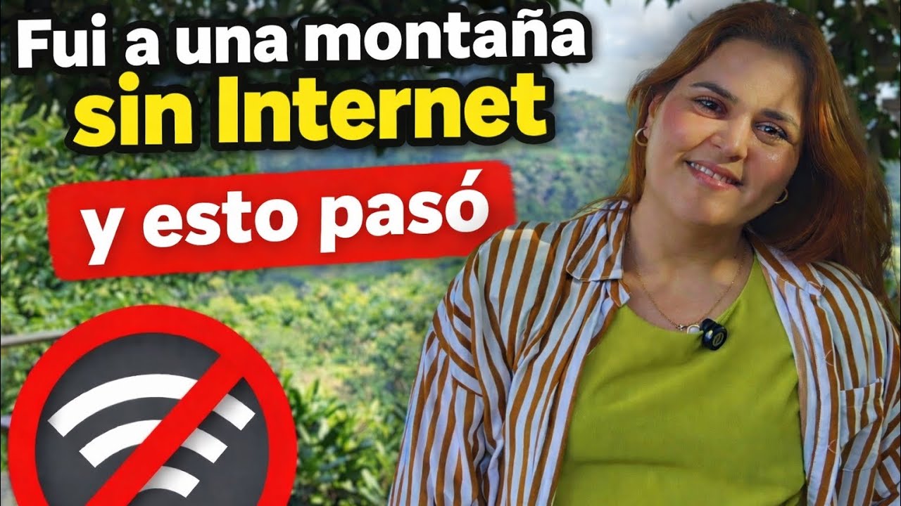Estuve SIN INTERNET 📶😵 durante todo un día en esta Montaña
