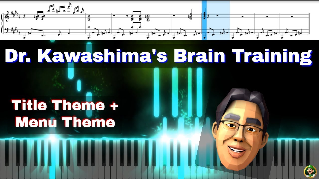Dr. Kawashima's Brain Training - Title + Menu Theme (PIANO COVER)