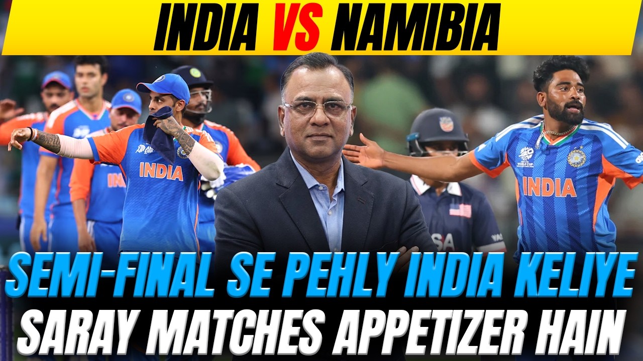 Semi-Final Se Pehly India Keliye Saray Matches Appetizer Hain | Basit Ali