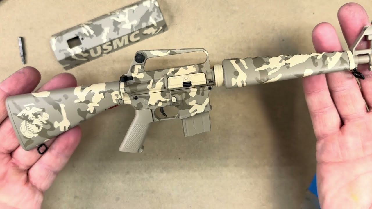 Detailed assembly of a GoatGuns M16 ￼