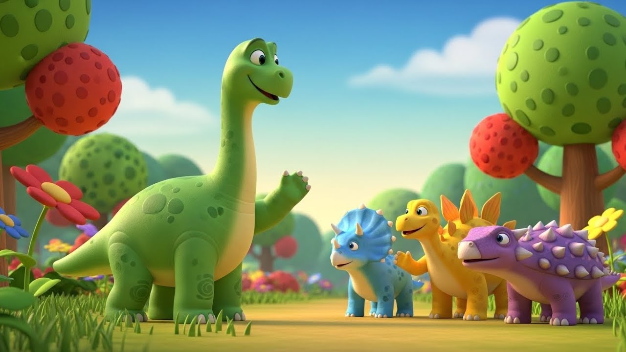 Dancing Dino & Animal Friends 🦖🐶🐱🎶 Fun Kids Songs & Nursery Rhymes Compilation and many more fun