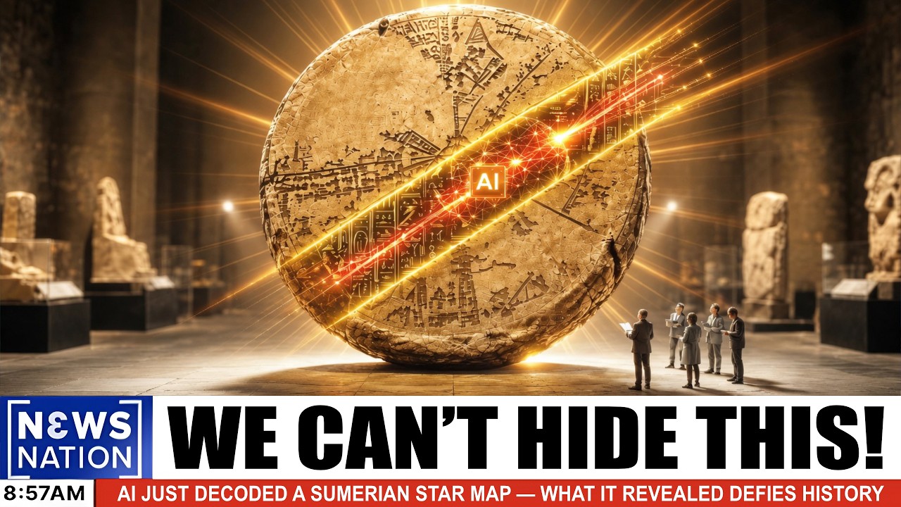 AI Just Decoded a Sumerian Star Map &mdash; What It Revealed Defies History