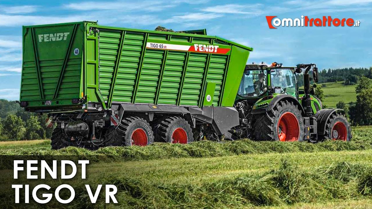 Fendt Tigo VR: il carro autocaricante pronto per il precision farming