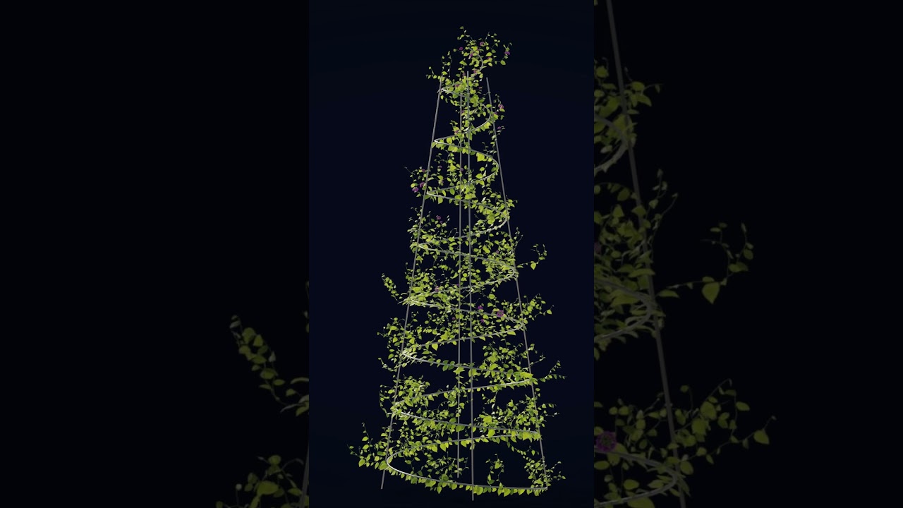 Forest Ivy Updates: New Features & Improvements for Better Climbing Plants in 3ds Max!