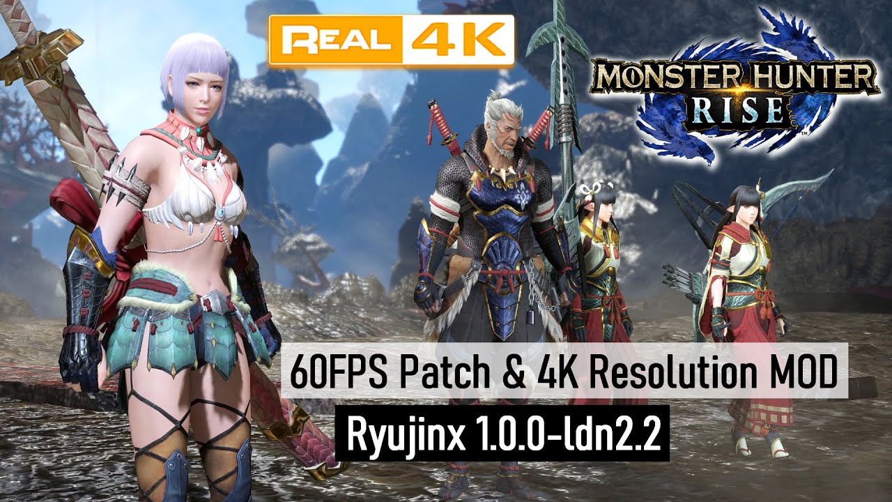 Monster Hunter Rise ~ Final Boss & Ending | Ryujinx 1.0.0-ldn2.2  | 60FPS Patch & 4K Resolution MOD