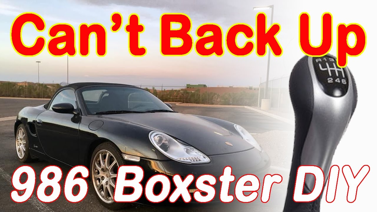 How to fix Porsche Boxster 986 won't shift gears or can't change gears in Cayman transmission