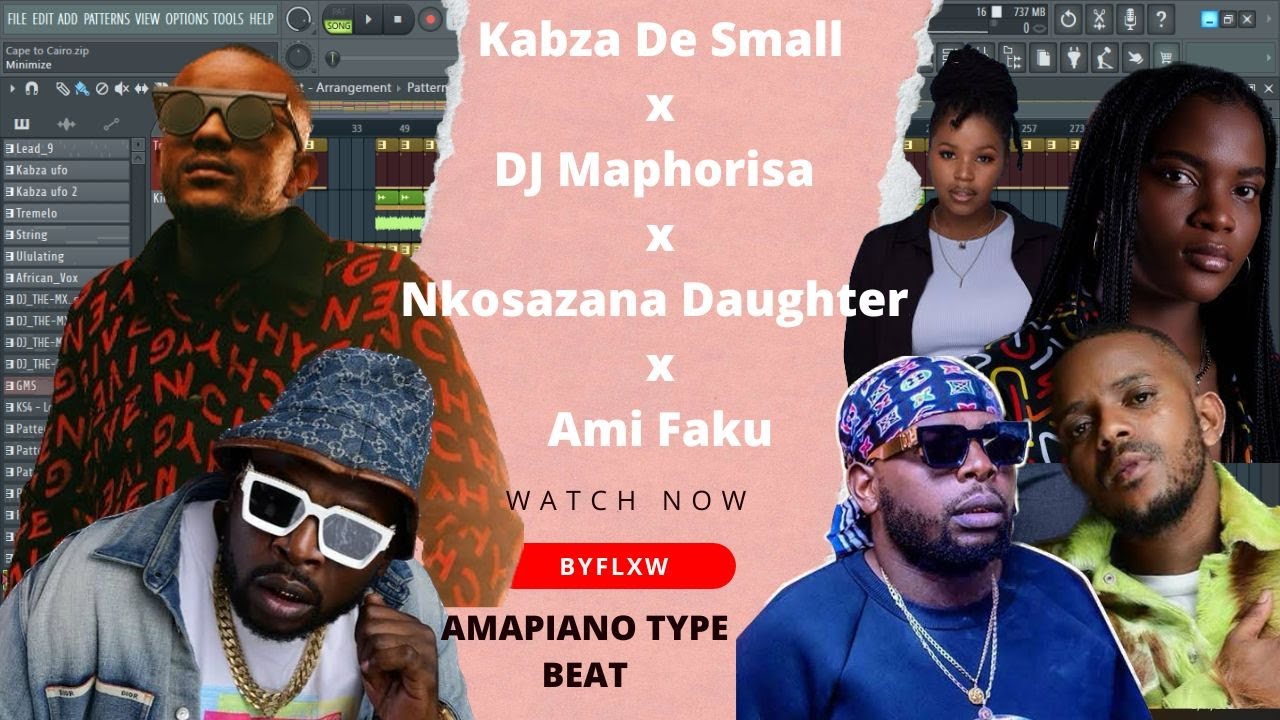 Cooking up a DJ Maphorisa & Kabza De Small Amapiano [Free Drum kit download]