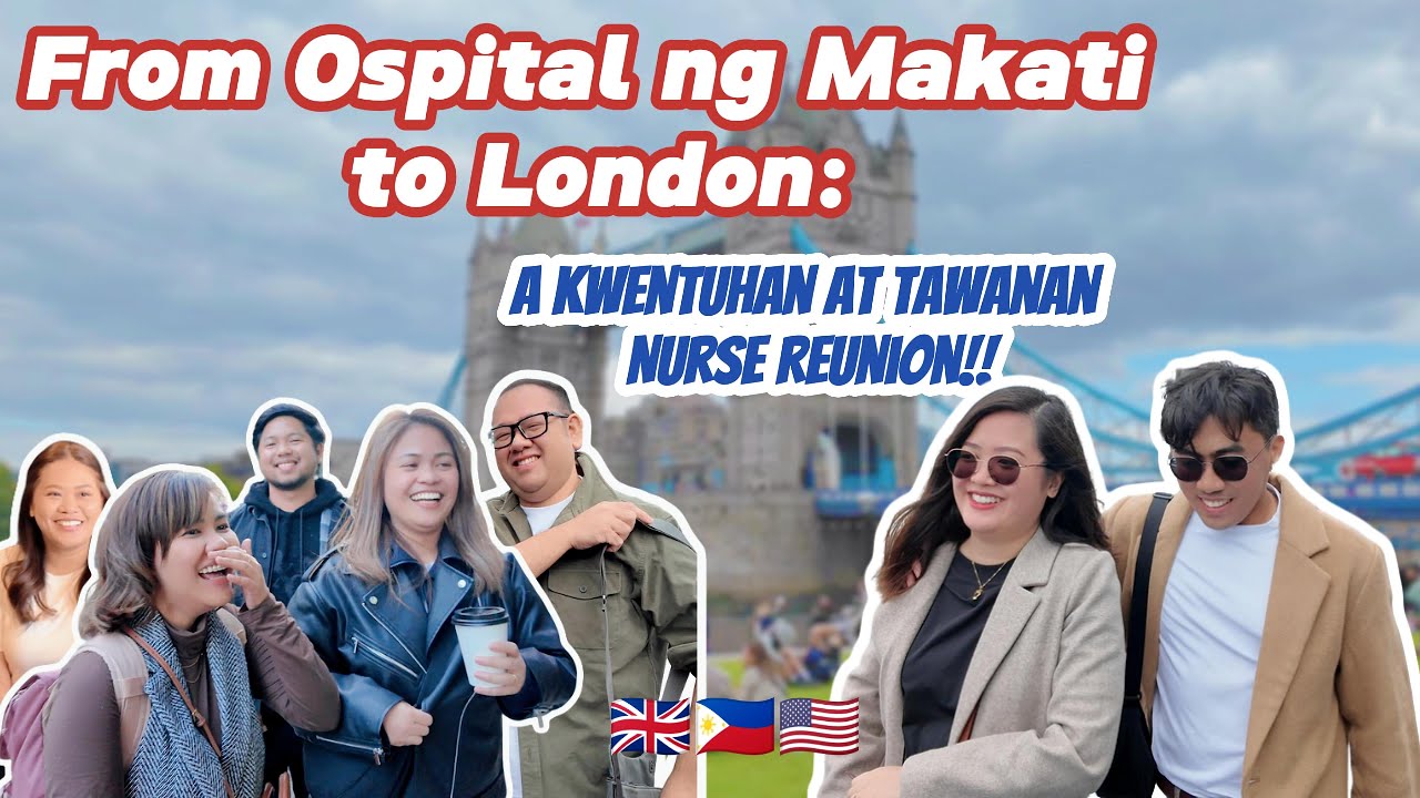 Mga Pinoy Nurses na USRN at UKRN from OsMak, sa London Nag-reunion!!!