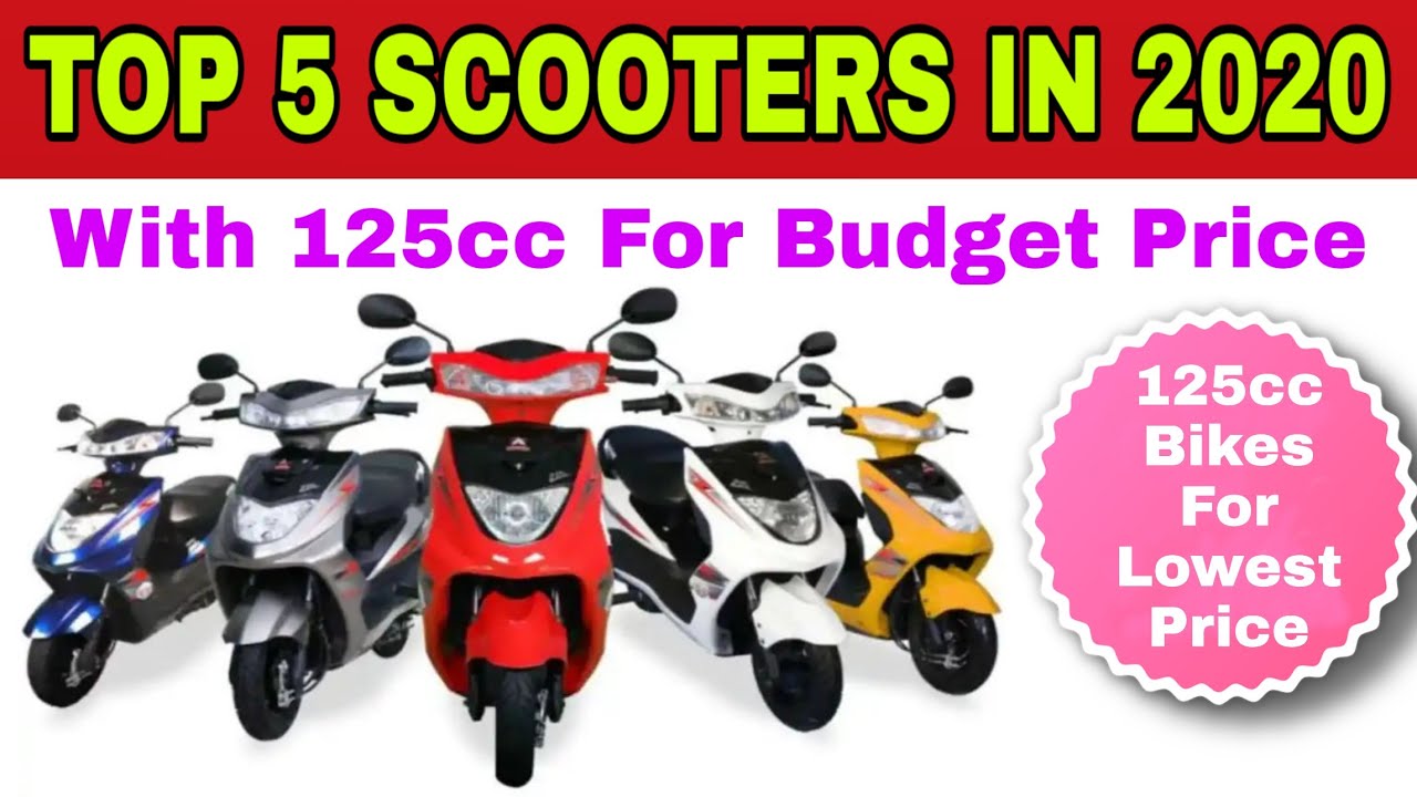 2020 5 Best Scooters In 125cc | Best Scooty In India | Low Budget Scooty