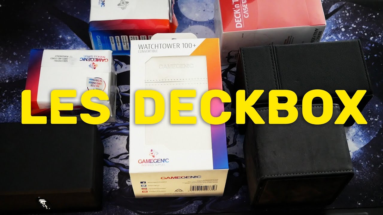 Yu-Gi-Oh! Comment choisir sa deckbox !