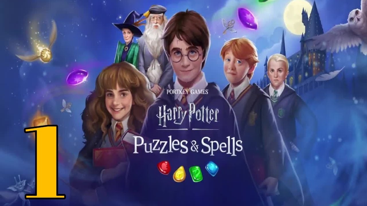 Harry Potter: Puzzles & Spells Part 1 Level 1-16 (iOS, Android)