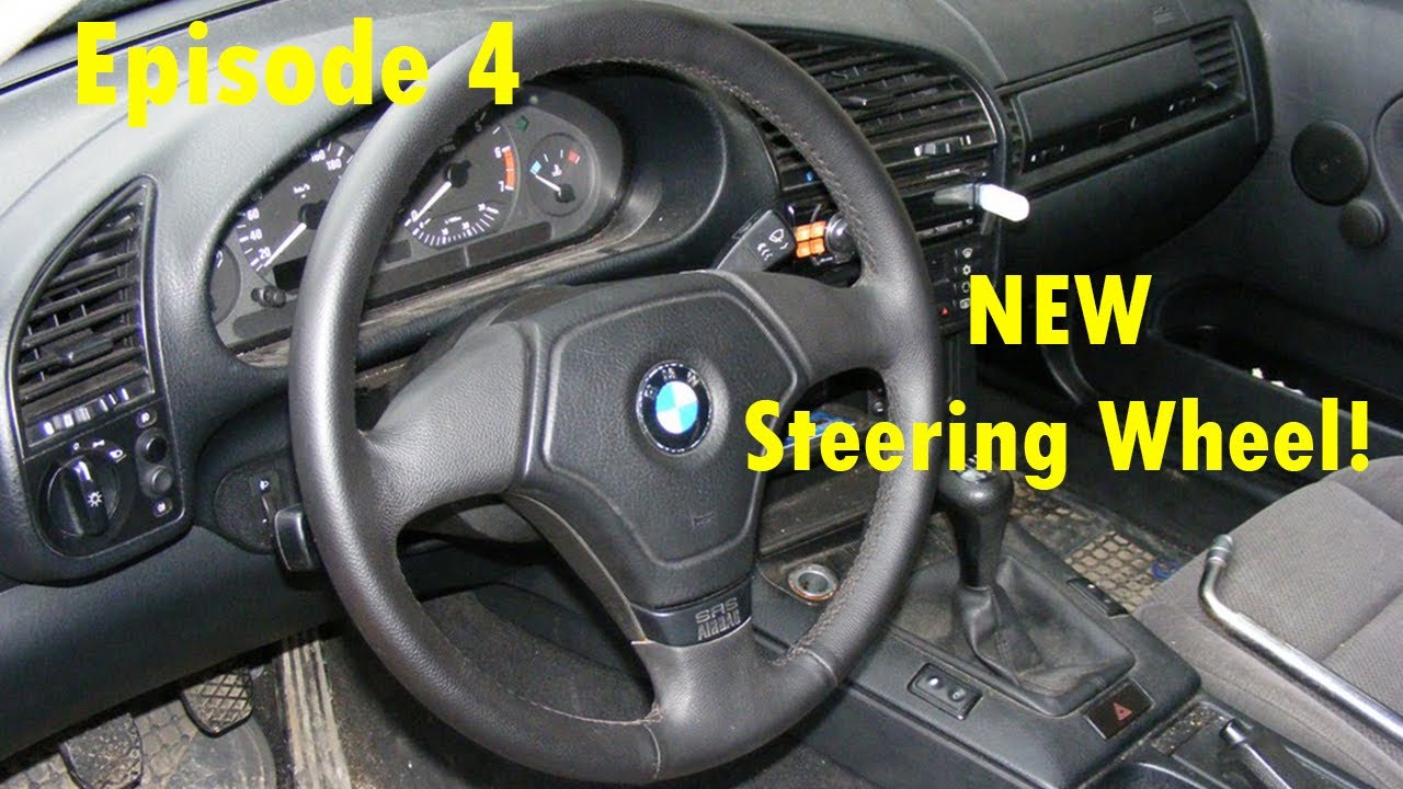 E36 M3 Restoration Project | How-to replace 3-spoke steering wheel