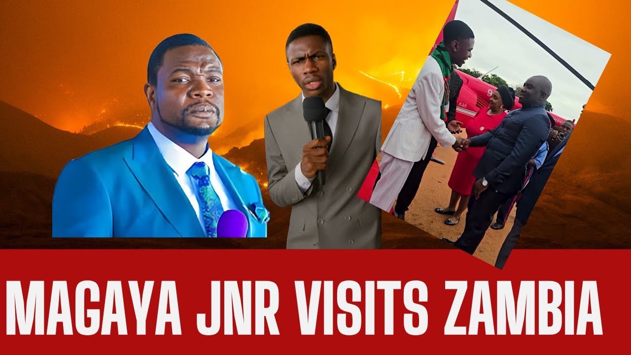 Walter Magaya Junior arrived in Zambia in style, Watch the welcome by government, What is this?