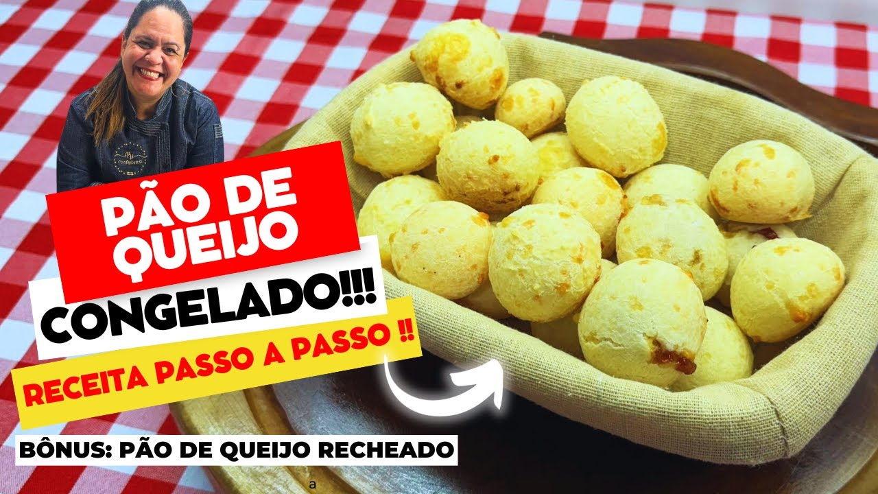 Como Fazer PÃO DE QUEIJO CONGELADO - Receita Lucrativa Para Vender Muito!!!