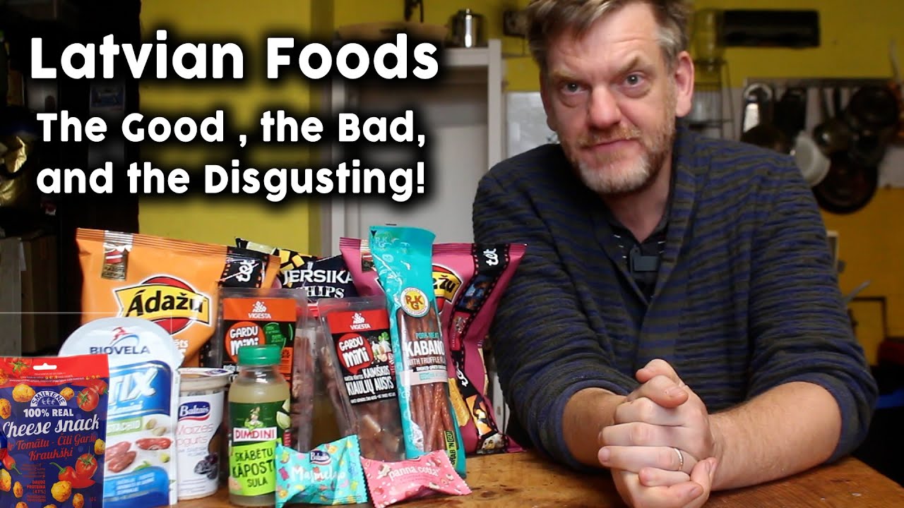Tasting Foods From Latvia - Good, Bad and Ugly!