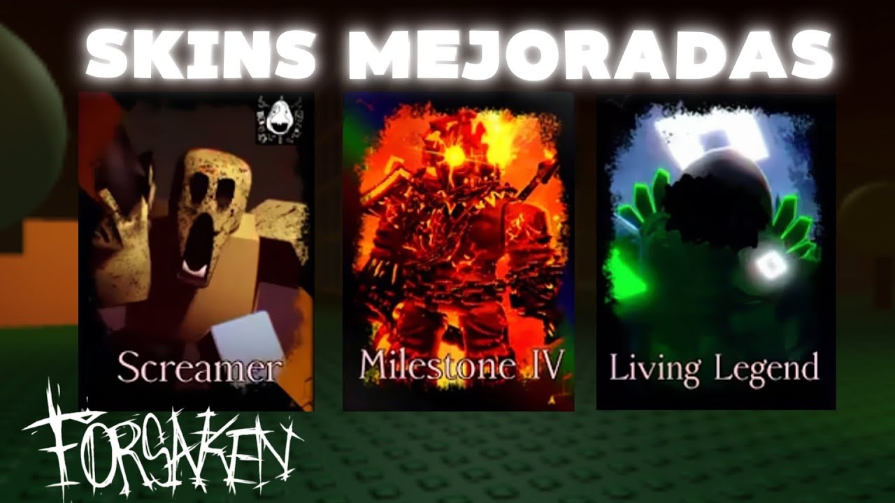 SKINS MEJORADAS EN FORSAKEN'S 1x1x1x1 REWORK UPDATE 