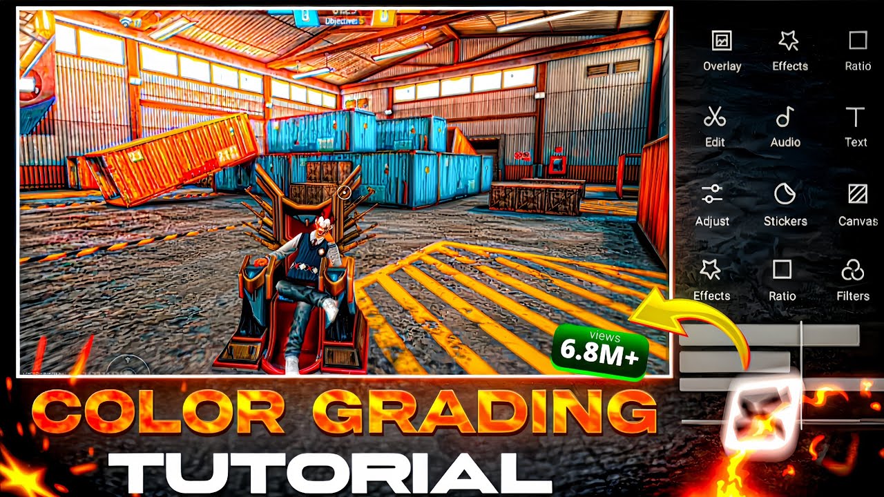 Pro Free Fire Color Grading Tutorial 💫