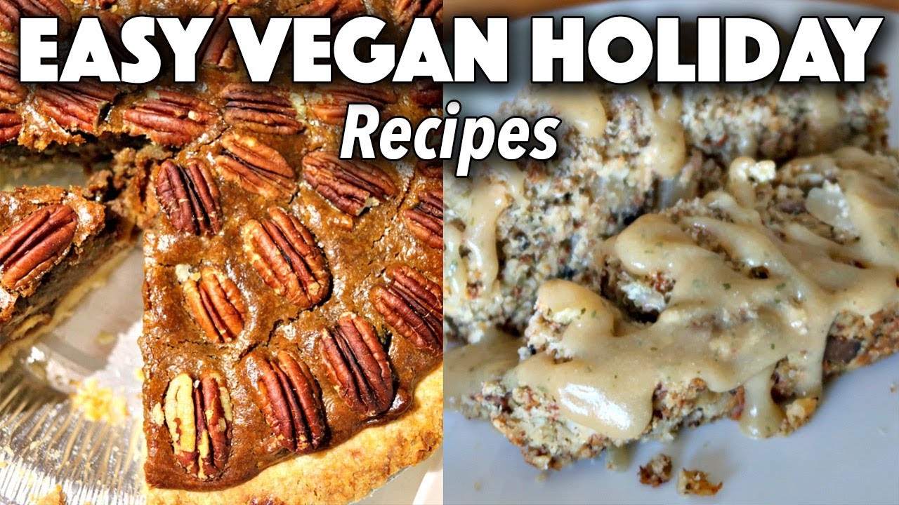 MUST TRY VEGAN HOLIDAY POTLUCK RECIPES! (Savoury & Sweet)