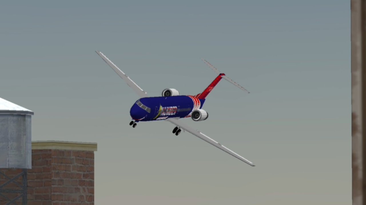 TAM Transportes Aéreos Regionais Flight 402 - Crash Animation
