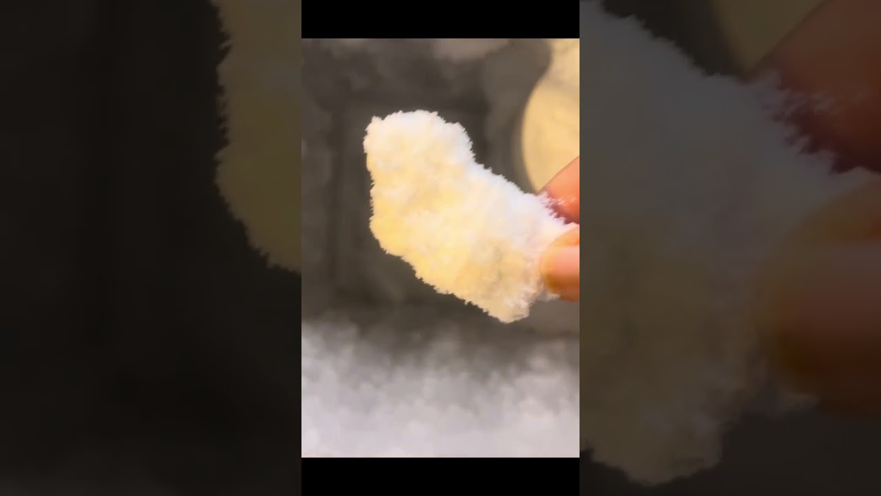 SQUEAKY CRISPY CHUNK AND WALL #asmrsounds #ice#satisfying #frostbites #freezerfrost 