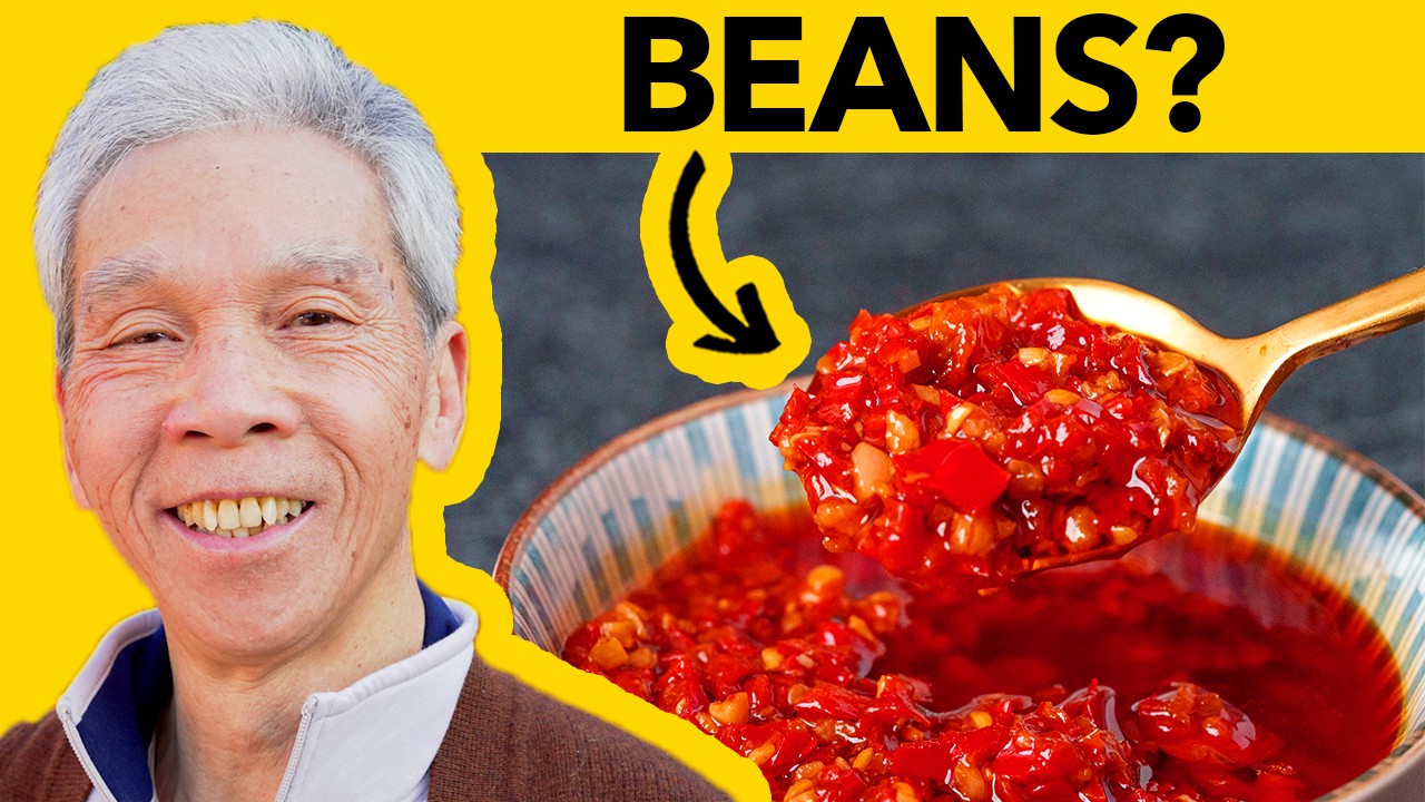 🌶 Dad's SPICY Chinese Chili Sauce! (辣椒醬)