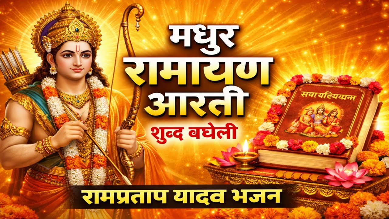 श्री रामायण जी की आरती | Ramayan Aarti | जय जय श्री राम | Rampratap Yadav Geet 