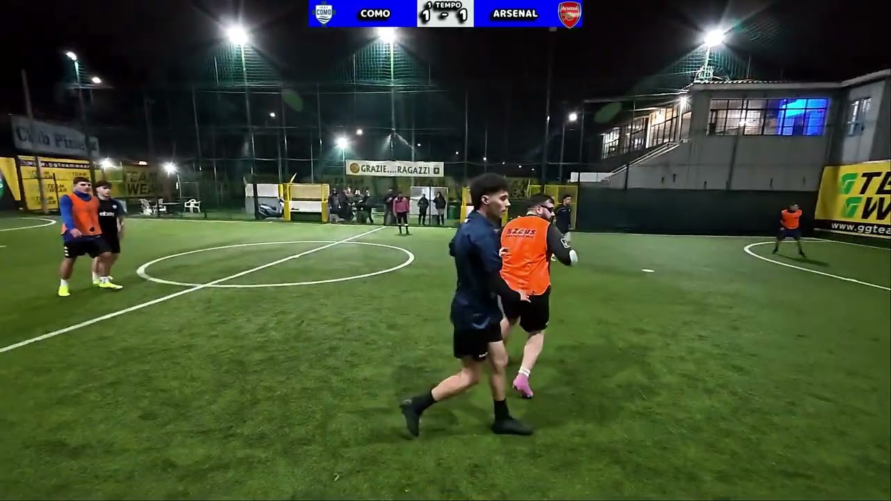 SEMIFINALE ANDATA TORNEO AMT COMO VS ARSENAL 3-3