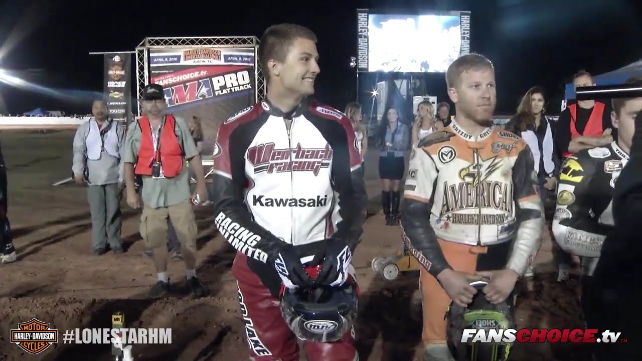 Главный этап COTA GNC1 2016 года - AMA Pro Flat Track