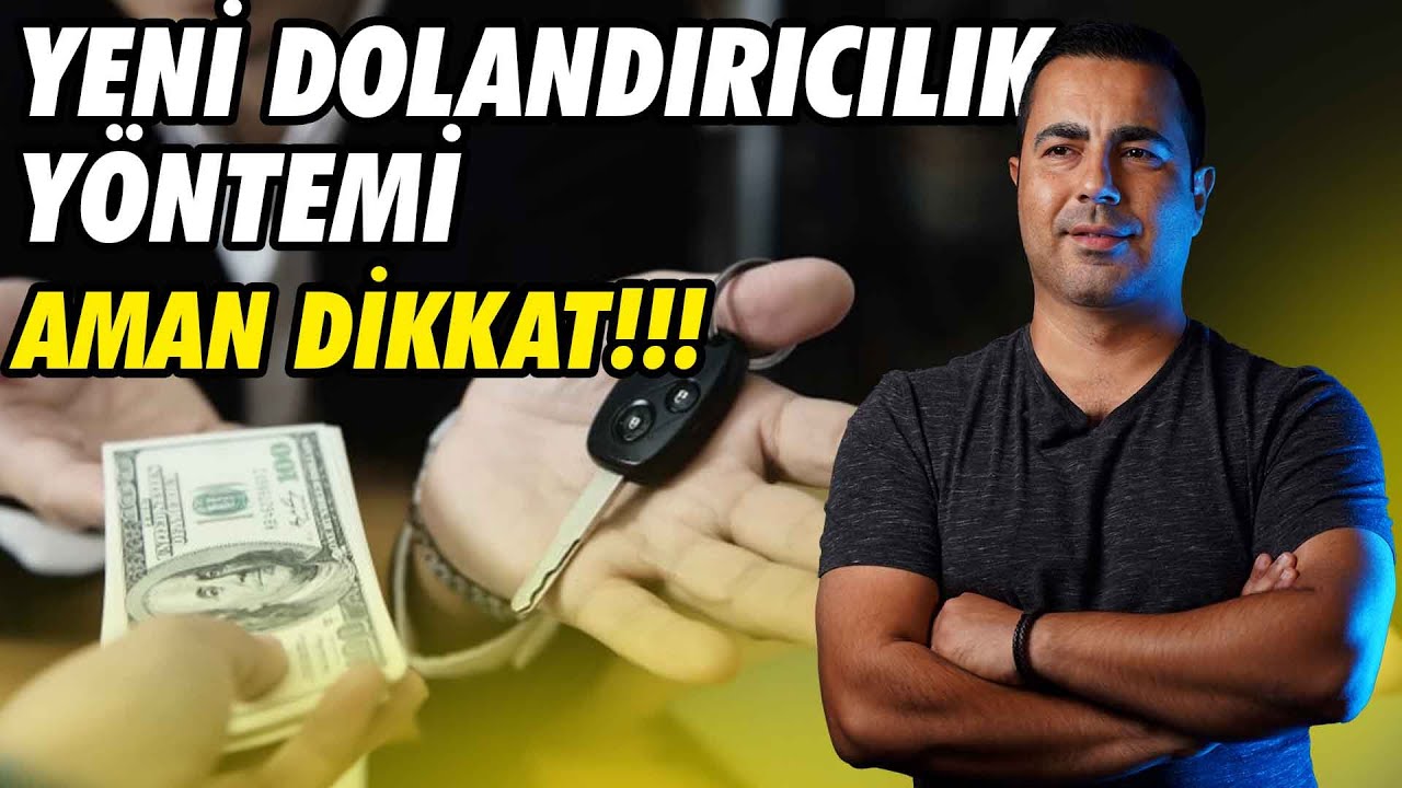 DİKKAT BU YÖNTEMLE DOLANDIRILABİLİRSİNİZ. 