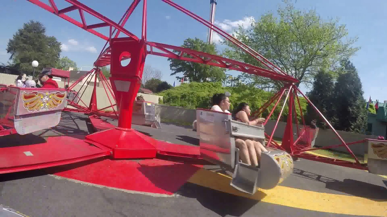 Scrambler at Carowinds on-ride POV