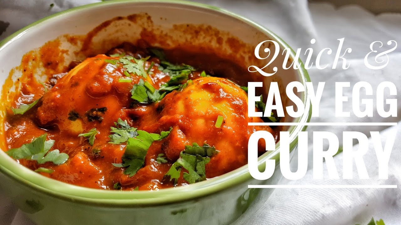 How to cook EASY GARLIC EGG CURRY RECIPE