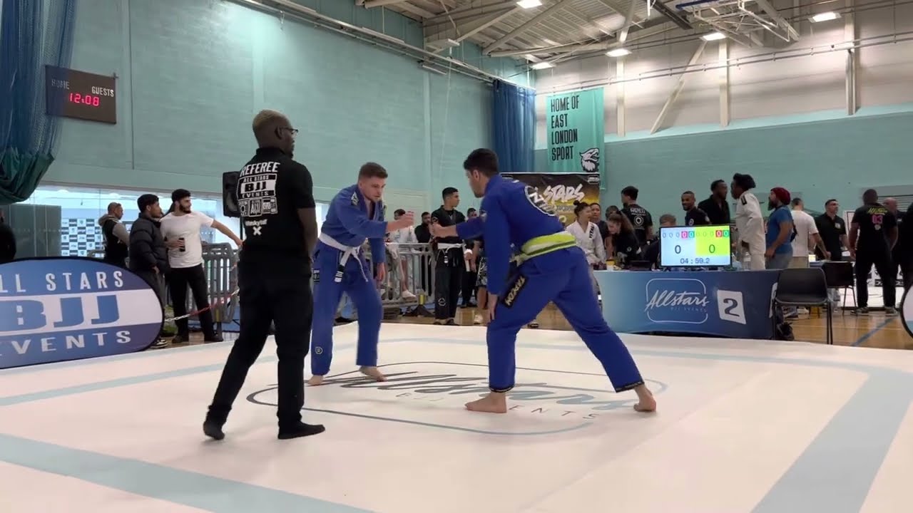 BJJ WHITE BELT 82kg competition ALL STARS LONDON 2022
