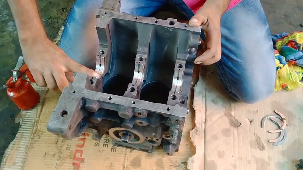 tata ace engine overhaul#ashadulautoservice