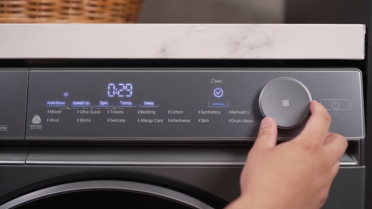 Product Review: Haier 500 Series 10kg Front Load Washing Machine Dark HWF10NB1
