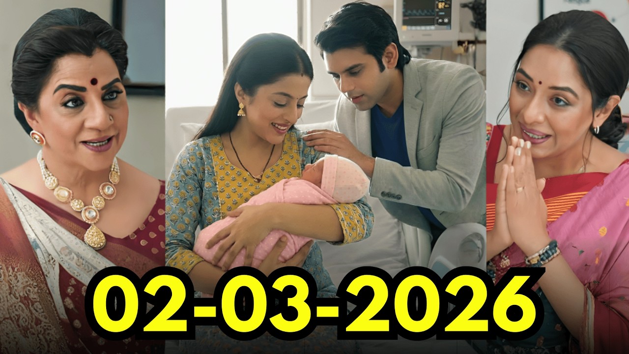 Celebration Time! Prarthana Welcomes a Baby Girl | 1 March | Anupama Serial Today Episode | Review