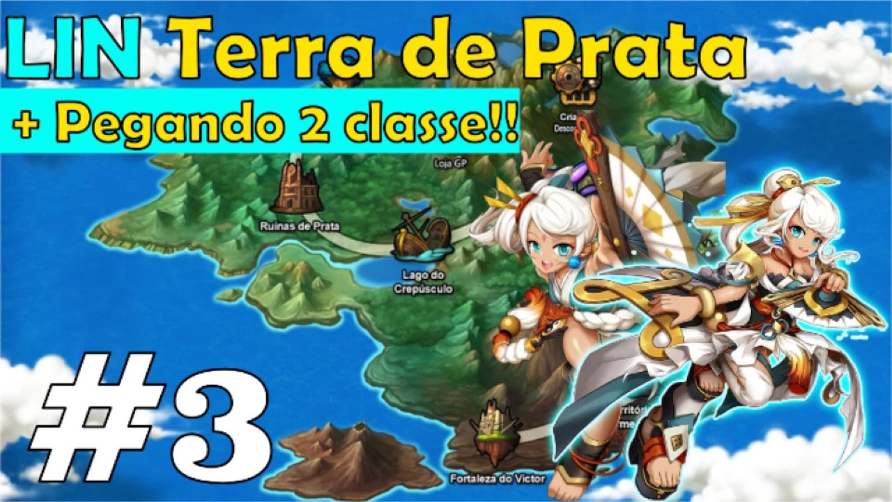 Jornada LIN Pegando 2 classe DESPERTADA - Evolução lin part 3 GRAND CHASE CLASSIC 2026