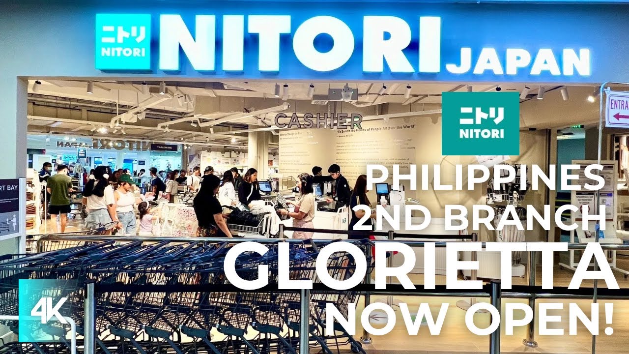 NITORI MAKATI NOW OPEN! | Largest Japanese Home Decor Chain Now Open In The Philippines | 4K
