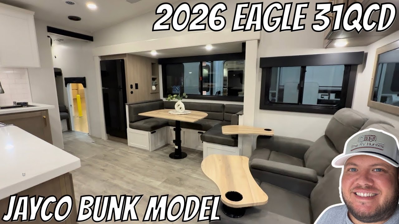 2 Slides & Bunks |  Full Review: 2026 Jayco Eagle 31QCD