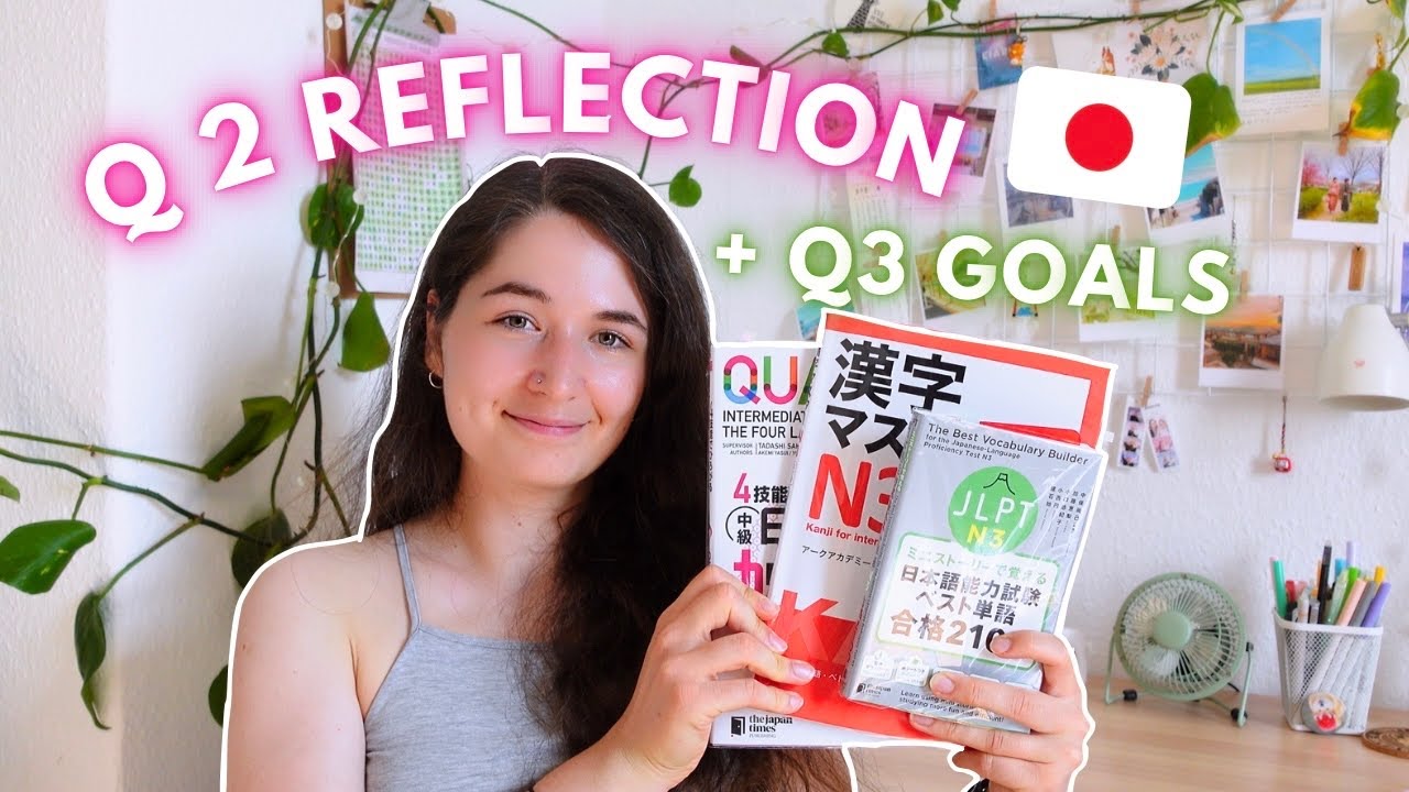 Q2 JAPANESE STUDY RECAP + Q3 STUDY GOALS 🇯🇵📚 | What about the JLPT? 🤔