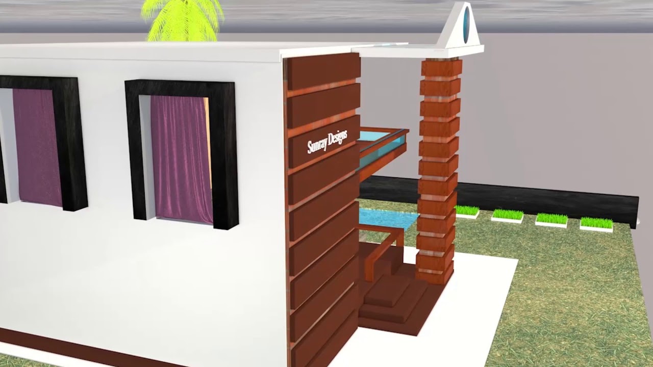 Modern House 3D Modeling in |  Cinema 4D |