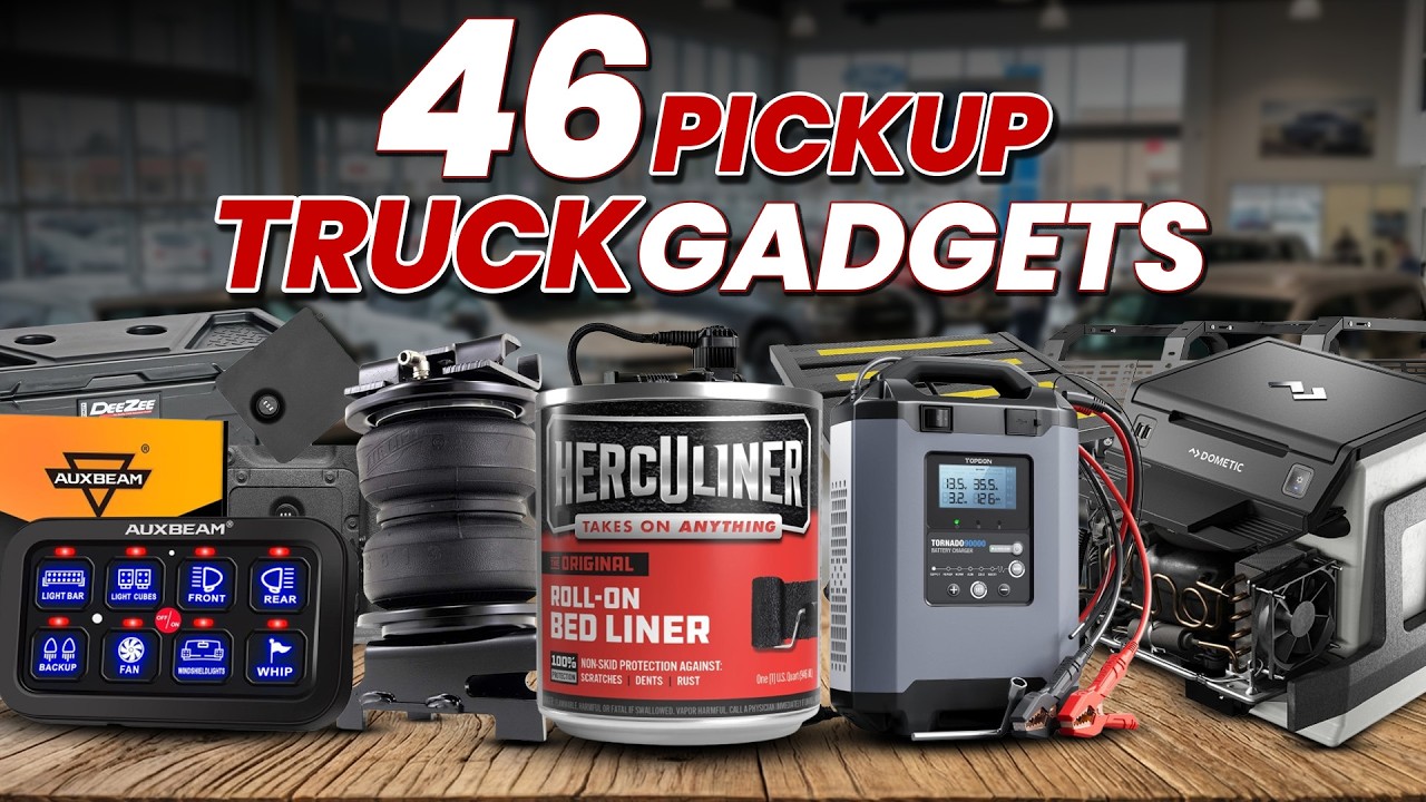 46 Useful PICKUP TRUCK Gadgets on Amazon You Should BUY