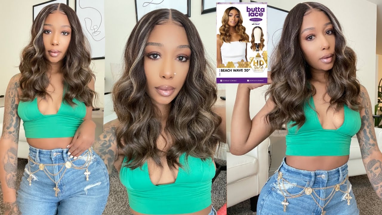 *NEW* Synthetic Butta Lace Wig| Beach Wave 20’| Ft. Elevatestyles