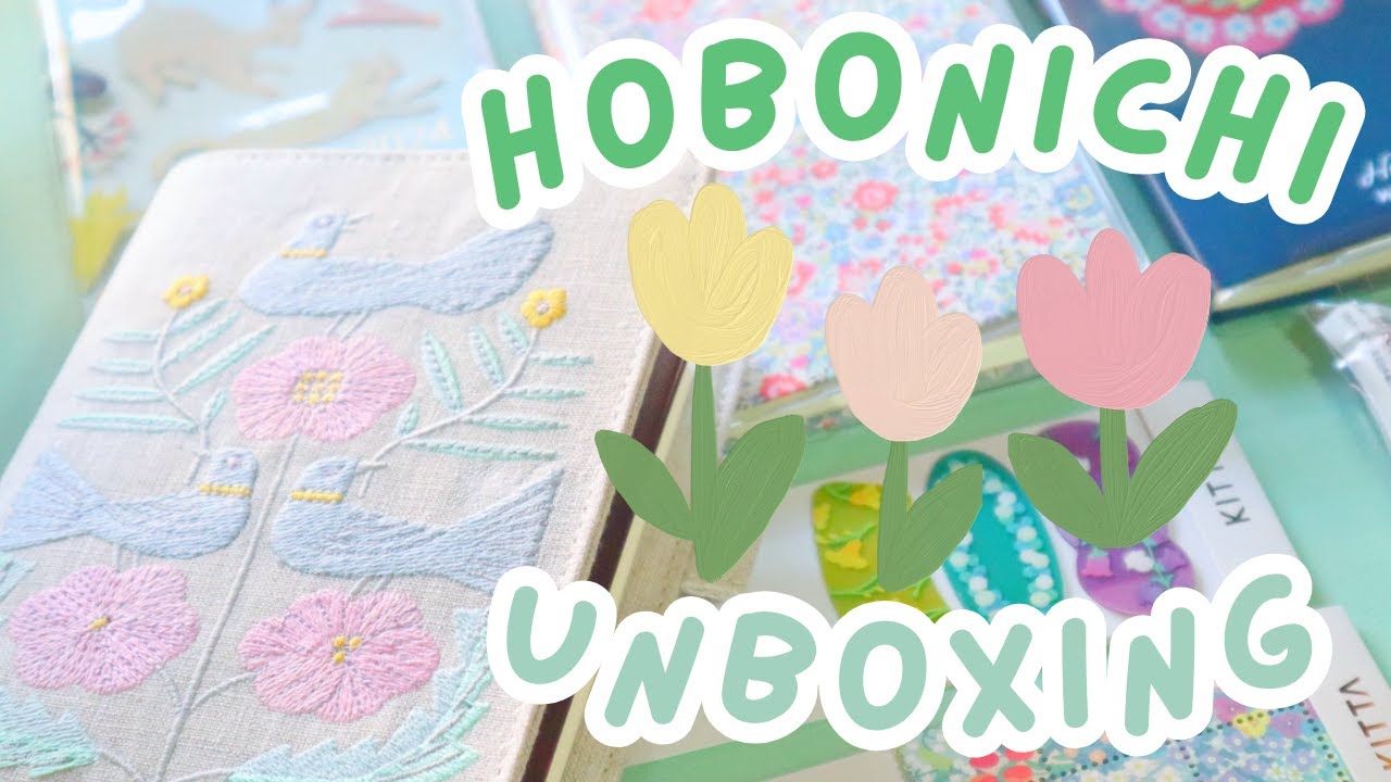 2024 Hobonichi Unboxing | 5-Year Techo Gift Set: Bloom (2024-2028)