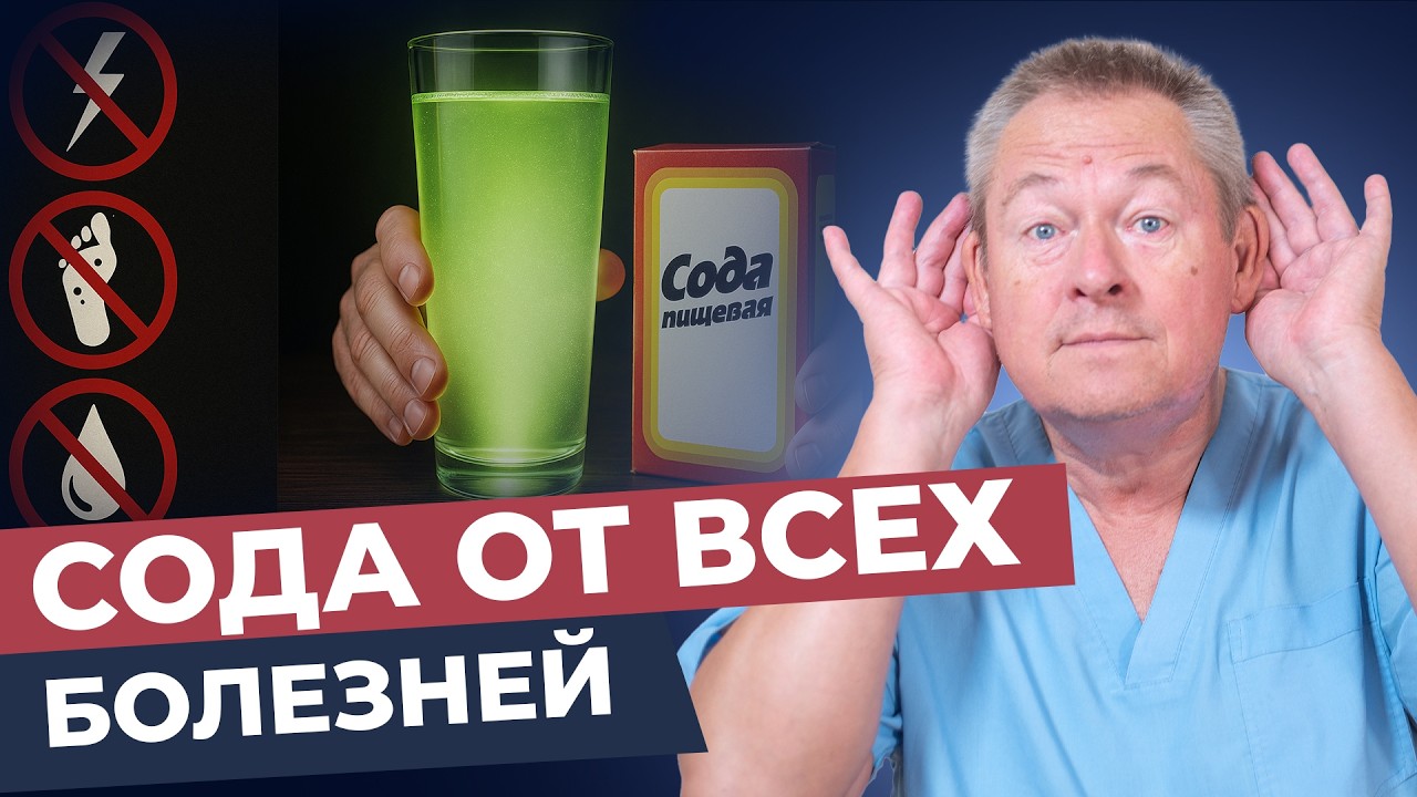 Щелочной раствор от боли, грибка и отеков - рецепт