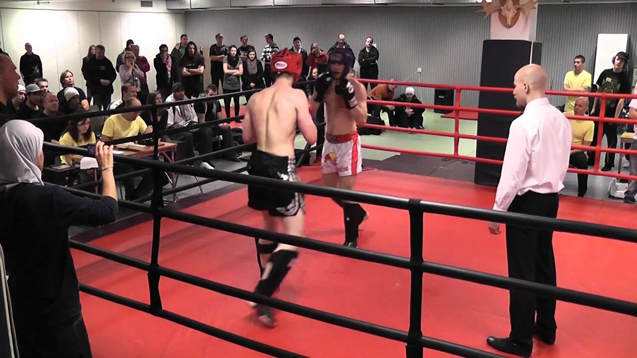 Hans Kulneff vs Simon Backman. Norrland Open Muay Thai 1. C-klass match