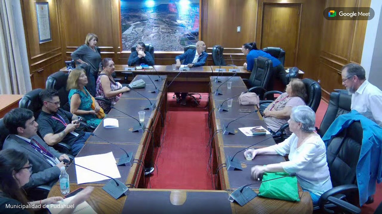 Comisión de Personas Mayores, Concejo Municipal de Pudahuel, 10 de Marzo  del 2025.