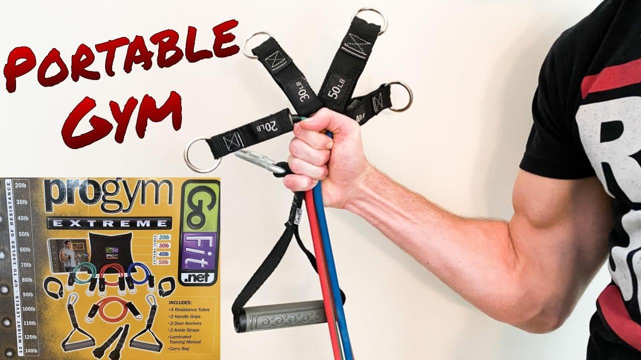GoFit Extreme Pro Gym Set | Portable Gym | Resistance Training
